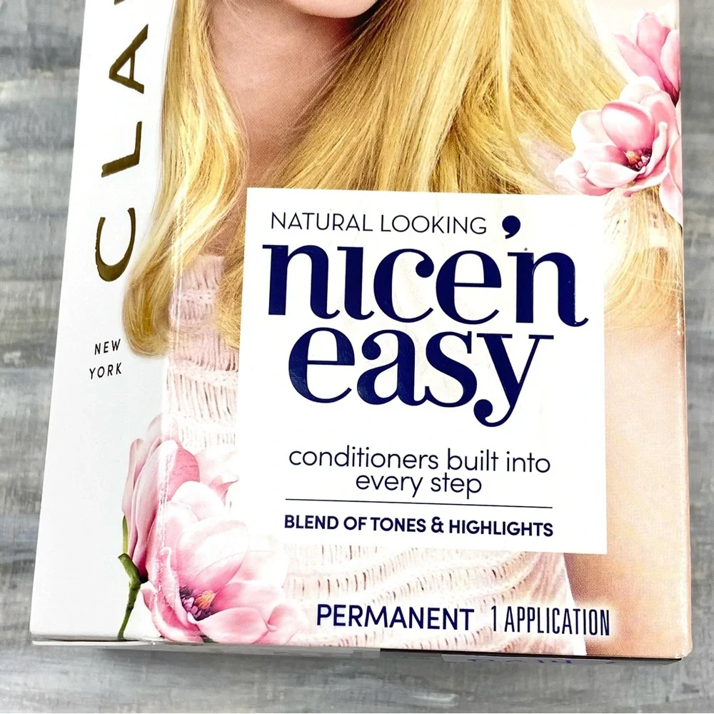 NWT Clairol Nice ‘n Easy 11 Ultra Light Blonde Permanent Hair Color Gray Cover